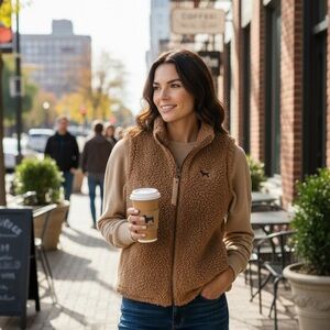 NWT Black Dog Sherpa Fleece Pullover | Kids XL = Women’s Small | Cozy